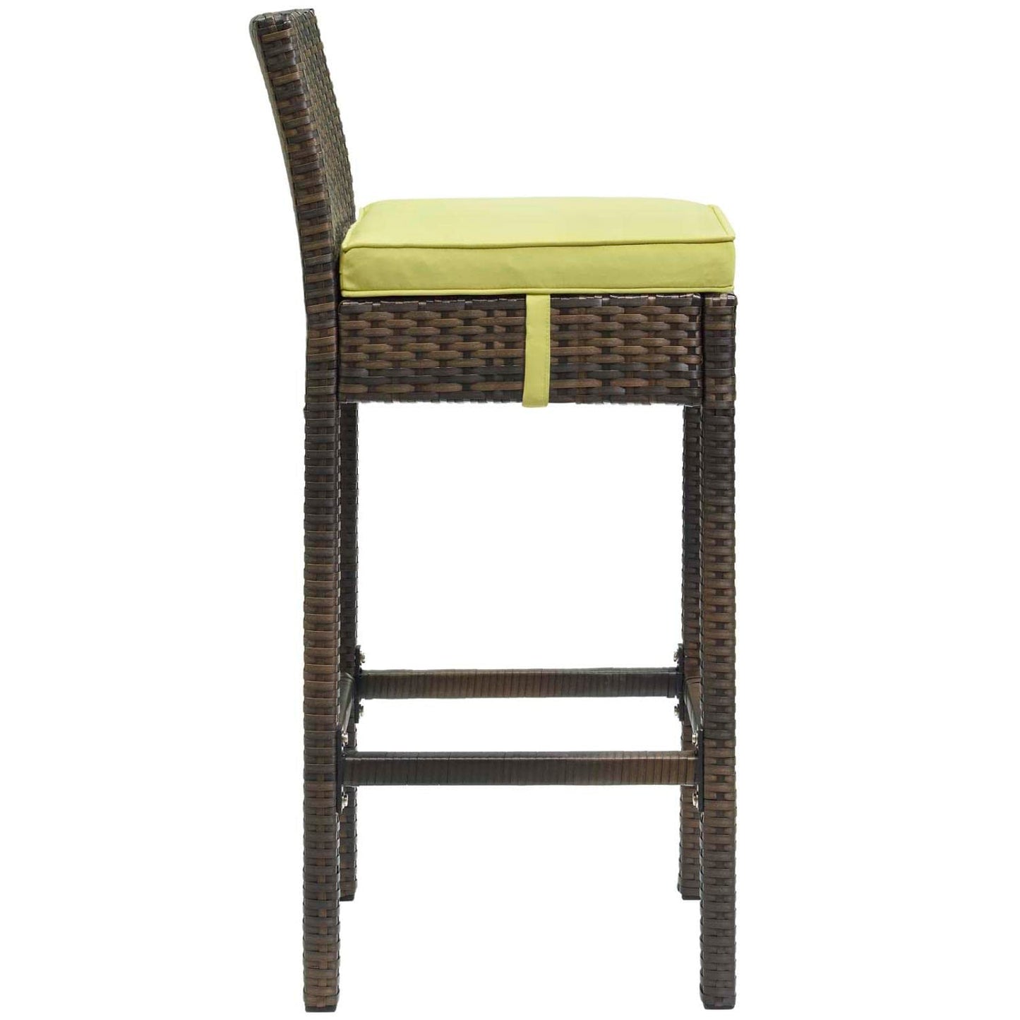 home office desk chairs | CasaFoyer Conduit Outdoor Patio Bar Stool Set | Stylish & Durable Wicker Rattan | 4 Stools with Cushions | Ideal for Outdoor Dining & Entertaining | casafoyer.myshopify.com