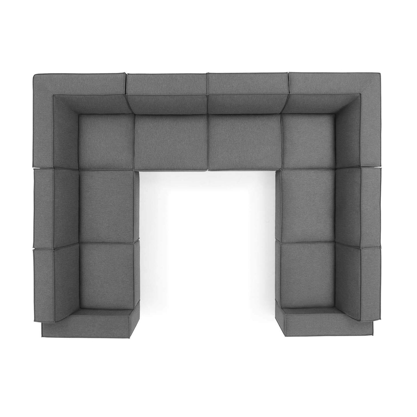 kitchen and dining room sets | CasaFoyer Restore Upholstered Fabric 8-Piece Sectional Sofa | Minimalist Elegance | French Piping | Foam Padding | Sturdy Construction | Non-Marking Foot Caps | casafoyer.myshopify.com