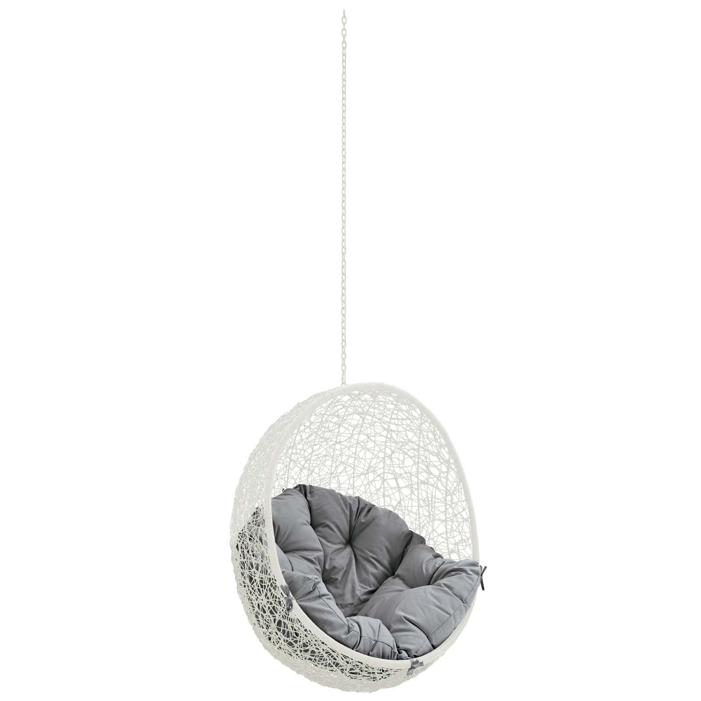 porch swings | Ergode Hide Outdoor Patio Swing Chair | Tranquil Island Getaway | Synthetic Rattan Weave | All-Weather Cushion | Powder-Coated Steel Frame | Adjustable Chain | Ideal for Patio, Backyard, Porch, Poolside | UV Resistant | Includes 1 Swing Chair | casafoyer.myshopify.com