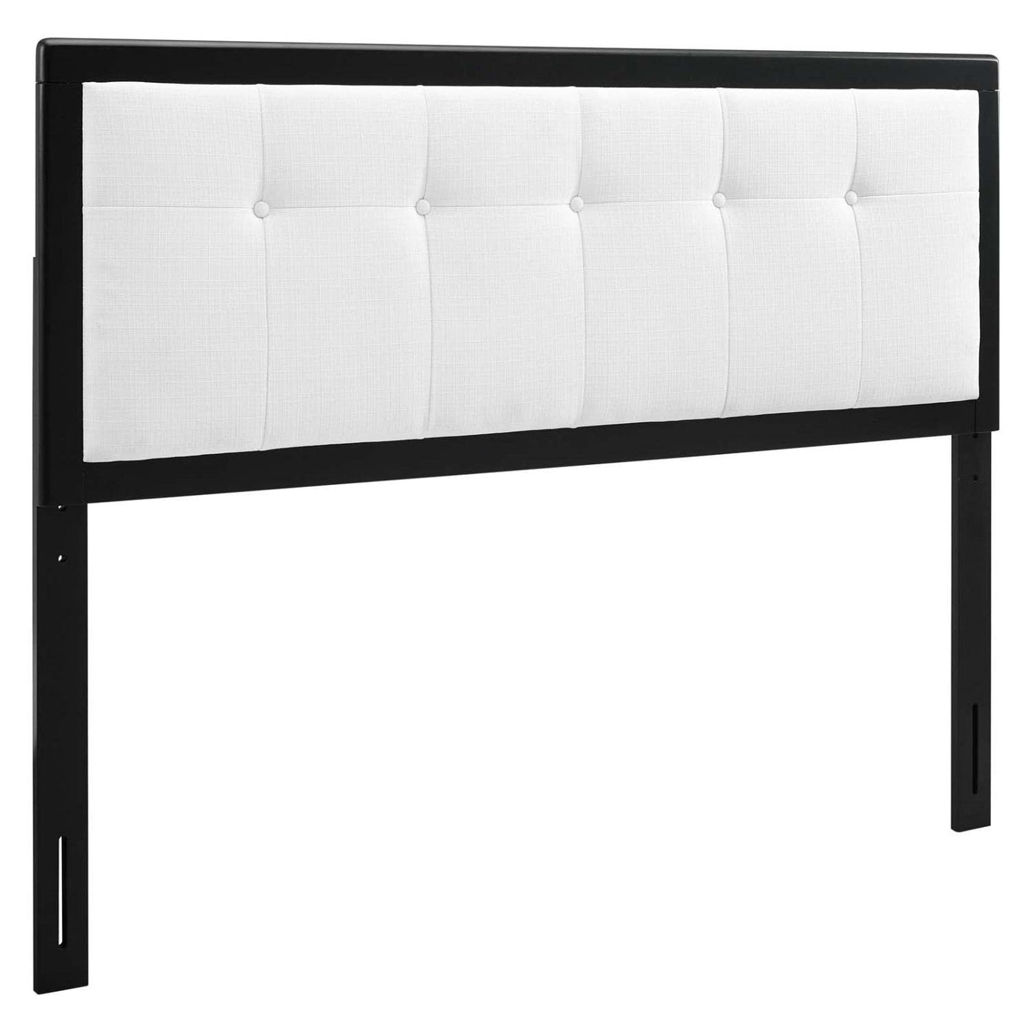 headboards | CasaFoyer Draper Tufted Wood King Headboard | Contemporary Elegance | Vintage Accents | Natural Beauty | Fits Billie & Margo Collections | High-Density Foam Padding | Durable Construction | Customizable | Assembly Required | Black White | casafoyer.myshopify.com