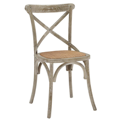 home office desk chairs | CasaFoyer Rustic-Contemporary Dining Side Chairs | Wooden Backrest | Tapered Legs | Fully Assembled | Set of 2 | Ideal for Country Cottages & Urban Dwellings | casafoyer.myshopify.com