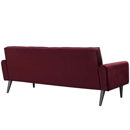 sofas | CasaFoyer Delve Performance Velvet Sofa | Luxurious Tufted Buttons | Stain-Resistant Upholstery | Comfortable Foam Padding | Solid Wood Legs | casafoyer.myshopify.com