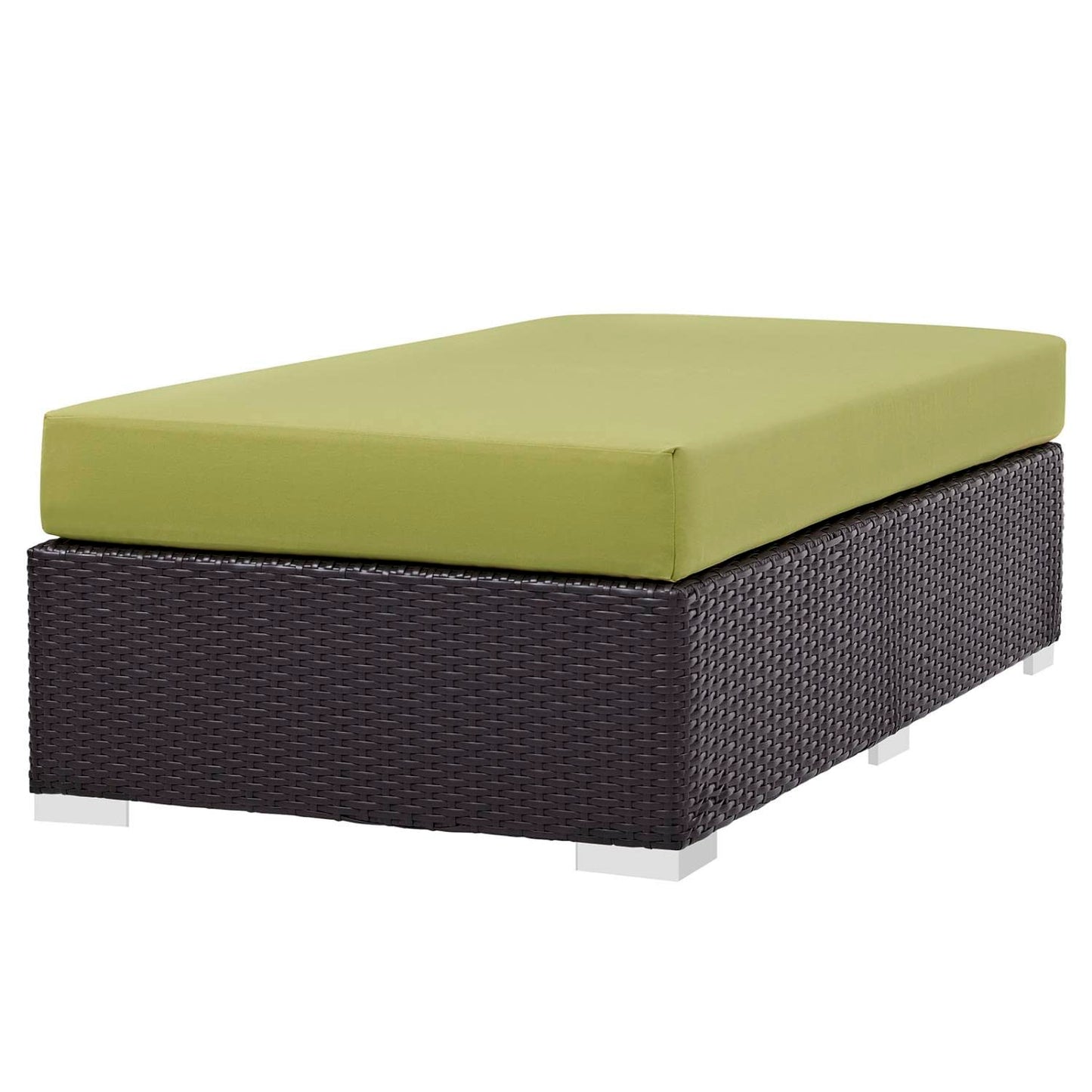 ottomans | CasaFoyer Convene Outdoor Sectional | Durable Rattan Ottoman | All-Weather Cushions | Elevate Your Outdoor Gatherings | casafoyer.myshopify.com