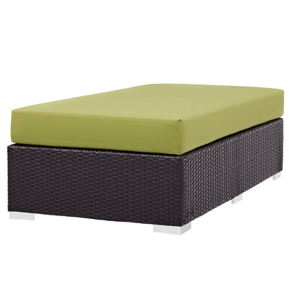 ottomans | CasaFoyer Convene Outdoor Sectional | Durable Rattan Ottoman | All-Weather Cushions | Elevate Your Outdoor Gatherings | casafoyer.myshopify.com