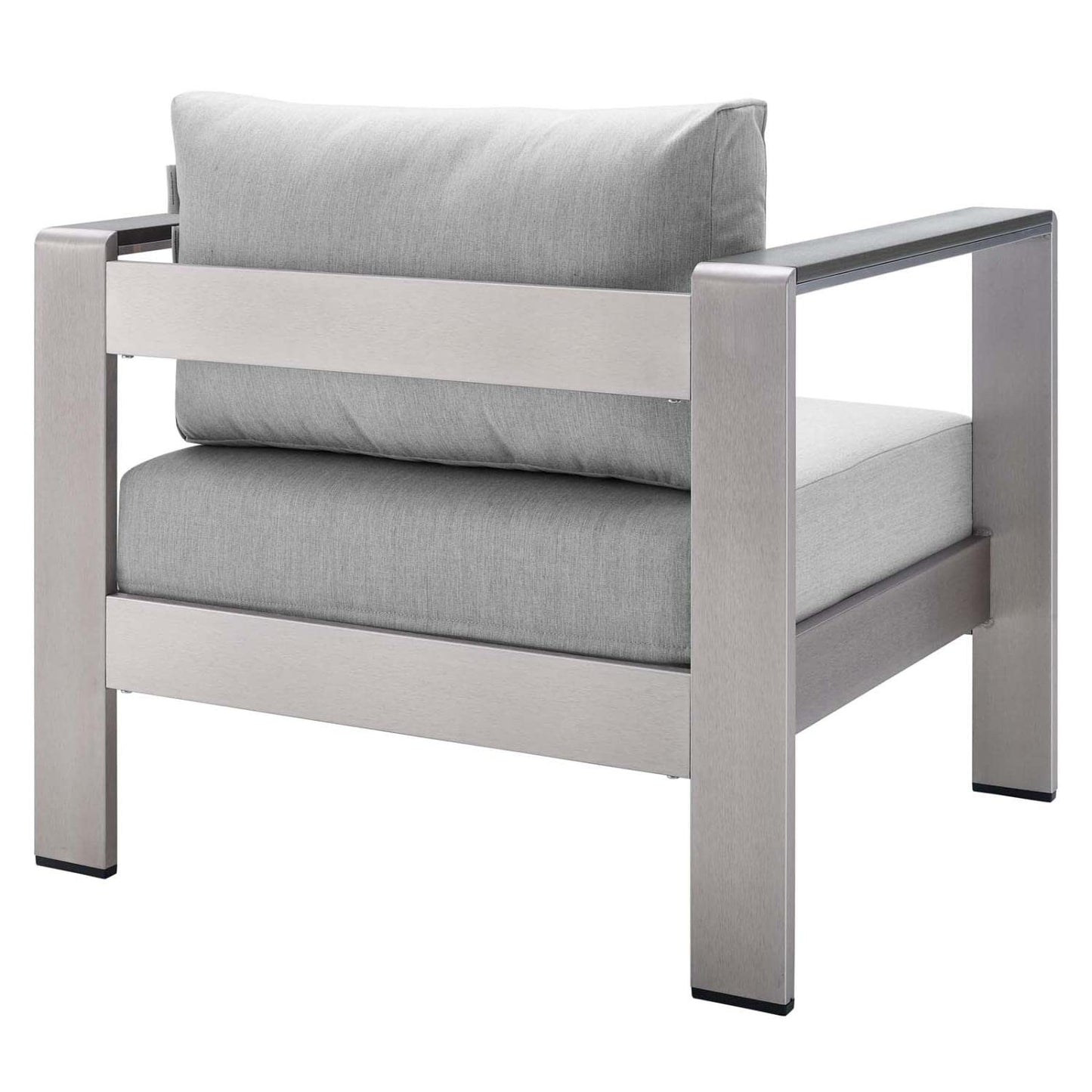 patio bistro sets | CasaFoyer Shore Outdoor Aluminum Armchair | Sturdy Frame | Weather-resistant Sunbrella Cushions | Ideal for Casual Gatherings | casafoyer.myshopify.com