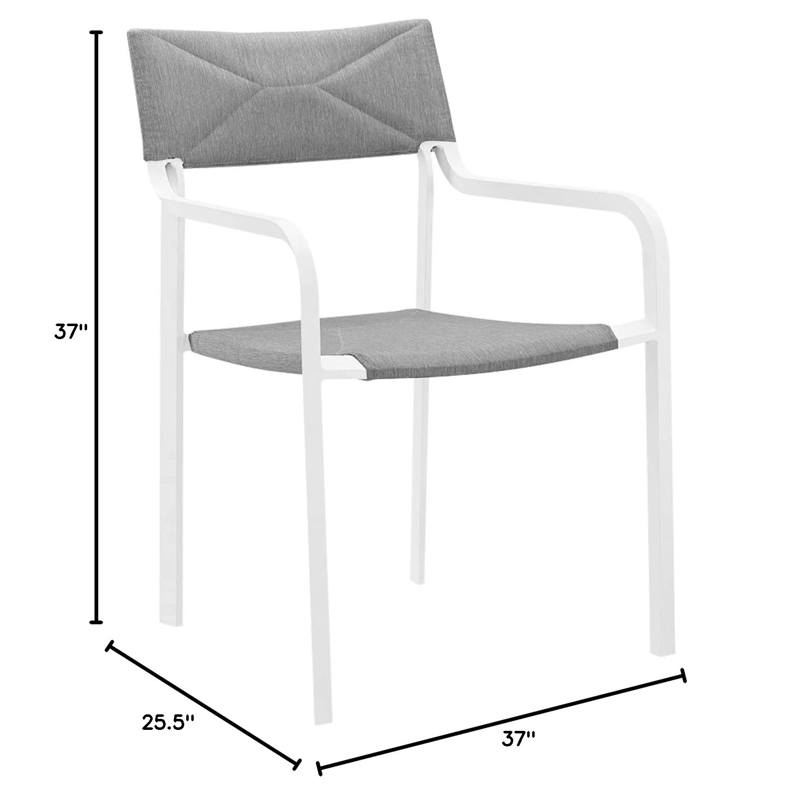 patio bistro sets | CasaFoyer Raleigh Outdoor Patio Dining Armchair | Sleek & Minimalist Design | All-Weather UV Resistant Fabric | Stackable & Easy to Store | Perfect for Outdoor Dining | casafoyer.myshopify.com