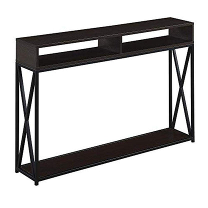 TABLE | Ergode Tucson Deluxe Console Table with Shelf | Stylish & Functional Home Decor | Ample Storage | Durable Metal Frame | casafoyer.myshopify.com