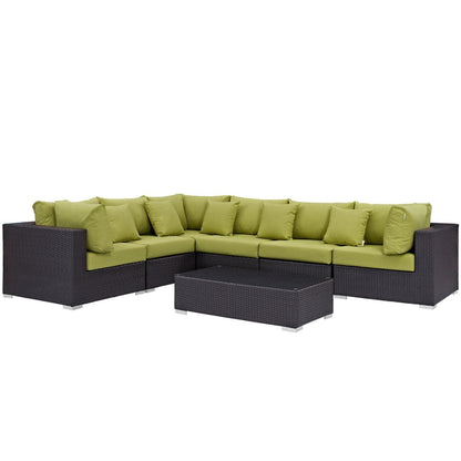 kitchen and dining room sets | CasaFoyer Convene Outdoor Sectional Series | Adjustable All-Weather Patio Furniture Set | Sofa, Coffee Table, Loveseat, Armchairs, Ottomans, Side Tables | casafoyer.myshopify.com
