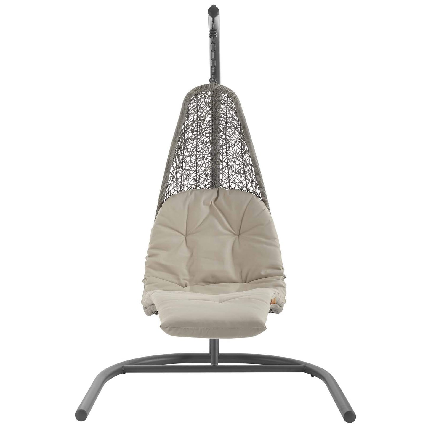 executive chairs | CasaFoyer Outdoor Patio Hanging Chaise Lounge Swing Chair | Modern Design | All-Weather Cushion | Sturdy Steel Frame | Perfect for Patio, Backyard, Porch, Poolside | Includes Stand and Chain | 264 lbs Weight Capacity | casafoyer.myshopify.com