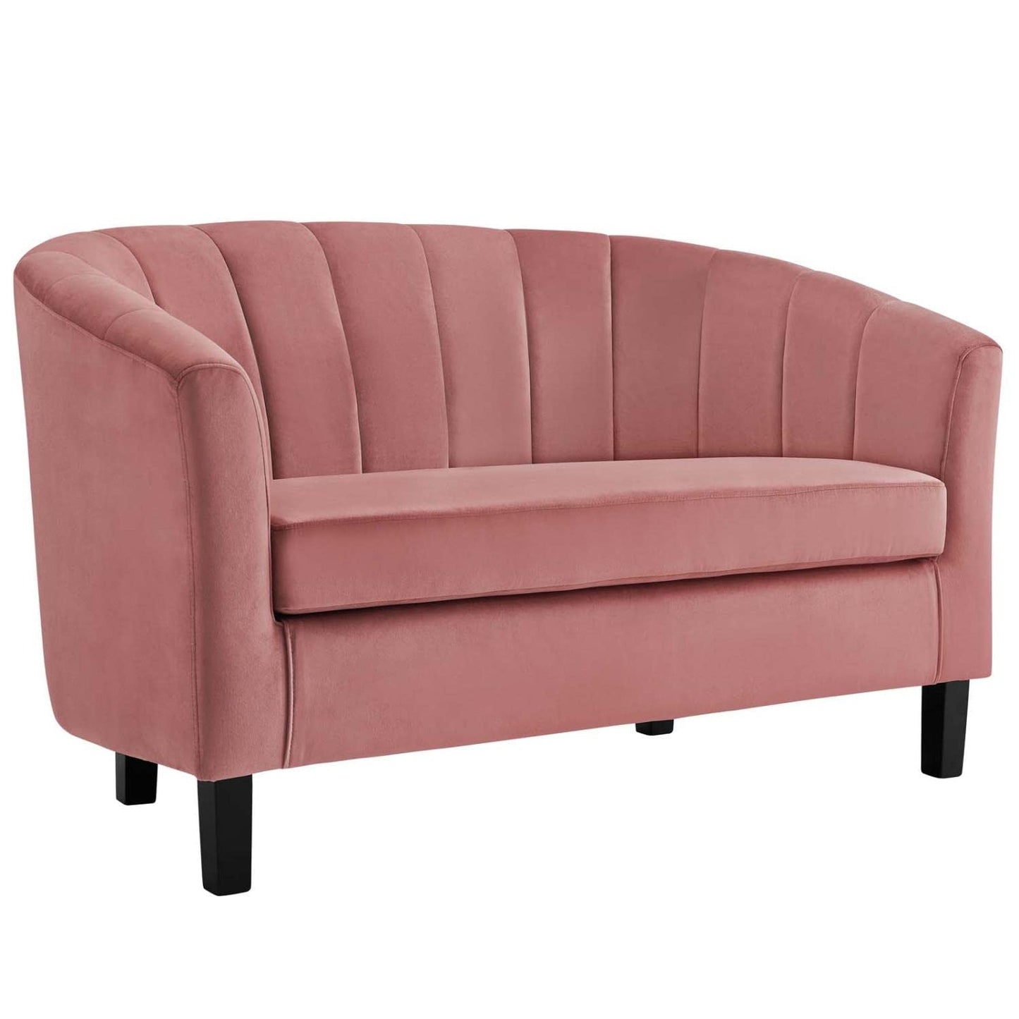 kitchen and dining room sets | CasaFoyer Prospect Performance Velvet Loveseat | Armchair Set - Stain-Resistant Fabric | Elegant Channel Tufting | Retro Modern Design | Ultimate Comfort | 331 lbs Weight Capacity | casafoyer.myshopify.com