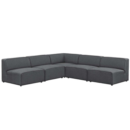 kitchen and dining room sets | CasaFoyer Mingle Modular Sectional Sofa Set | Ultimate Comfort | Spacious Seating | Plush Foam Padding | Polyester Fabric | Sturdy Legs | Ideal for Modern Interiors | 5 Piece Set | casafoyer.myshopify.com
