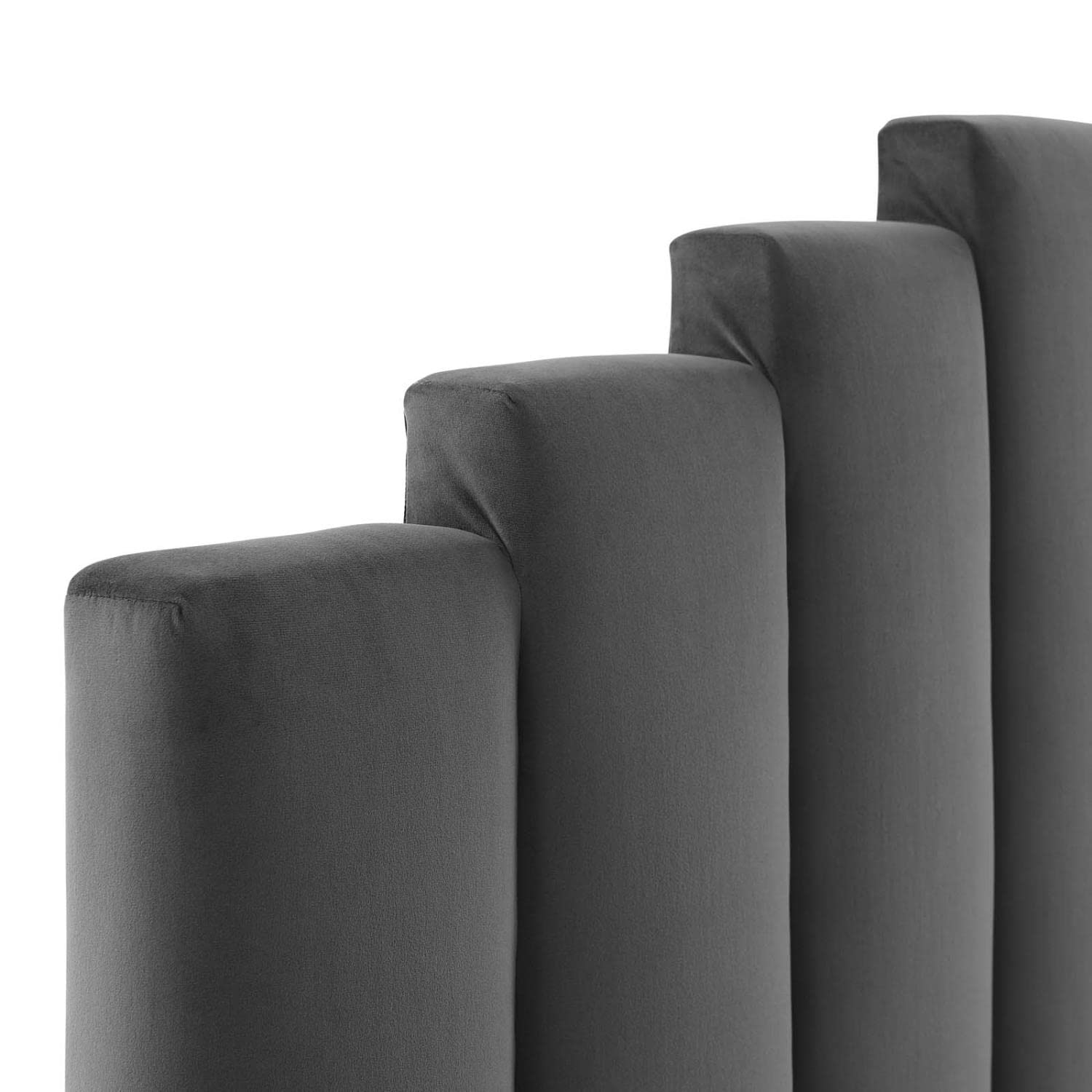 Bed | CasaFoyer Noelle Performance Velvet Full/Queen Headboard | Glamorous & Stain-Resistant Upholstery | Adjustable Height | Cozy Foam Padding | casafoyer.myshopify.com