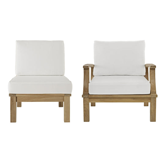 kitchen and dining room sets | CasaFoyer Marina Teak Wood Outdoor Patio Furniture Sofa Sectional Set | Luxury, Durability, All-Weather Cushions | Refreshing Outdoor Experience | casafoyer.myshopify.com