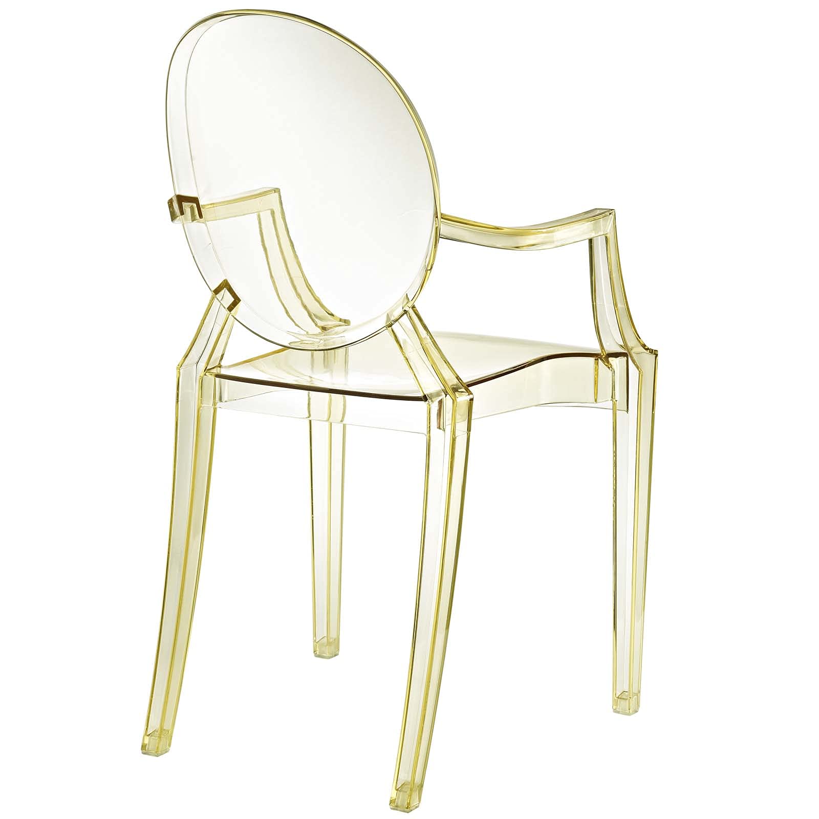 Chair | Casper Dining Armchair | Artistic & Elegant | Indoor/Outdoor Chair | Durable & Transcendent | Yellow | casafoyer.myshopify.com