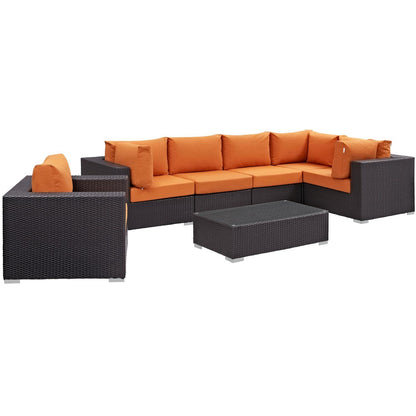 kitchen and dining room sets | CasaFoyer Convene Outdoor Sectional Set | Durable Rattan Weave | Weather-Resistant Cushions | Versatile & Stylish Patio Furniture | casafoyer.myshopify.com