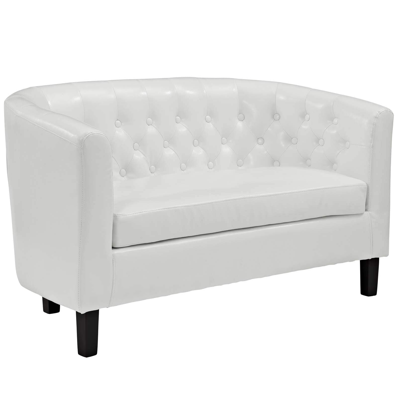 sofas | Luxury Chesterfield Design Loveseat | Button Tufting | Plush Foam Padding | High-Quality Faux Leather Upholstery | Modern & Elegant | casafoyer.myshopify.com