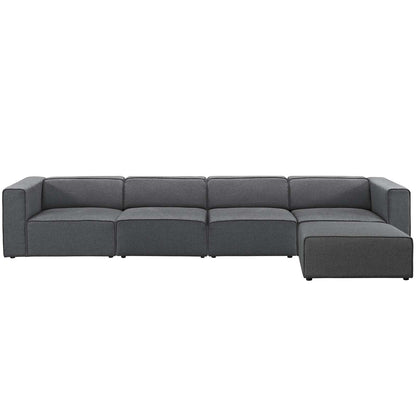 kitchen and dining room sets | CasaFoyer Mingle 5-Piece Modular Sectional Sofa Set | Ultimate Comfort | Spacious Design | Gray Upholstered Fabric | Adjustable | Ideal for Modern Decors | casafoyer.myshopify.com