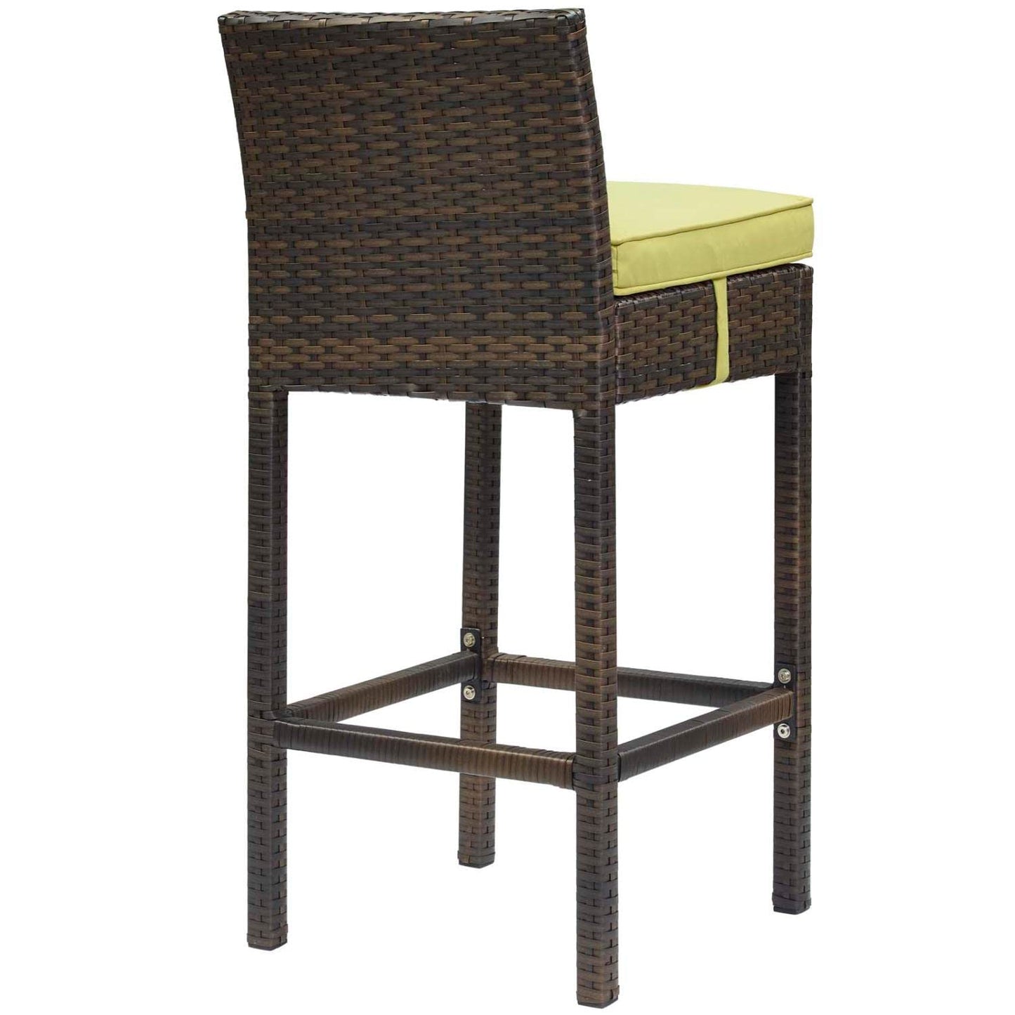 home office desk chairs | CasaFoyer Conduit Outdoor Patio Bar Stool Set | Stylish & Durable Wicker Rattan | 4 Stools with Cushions | Ideal for Outdoor Dining & Entertaining | casafoyer.myshopify.com