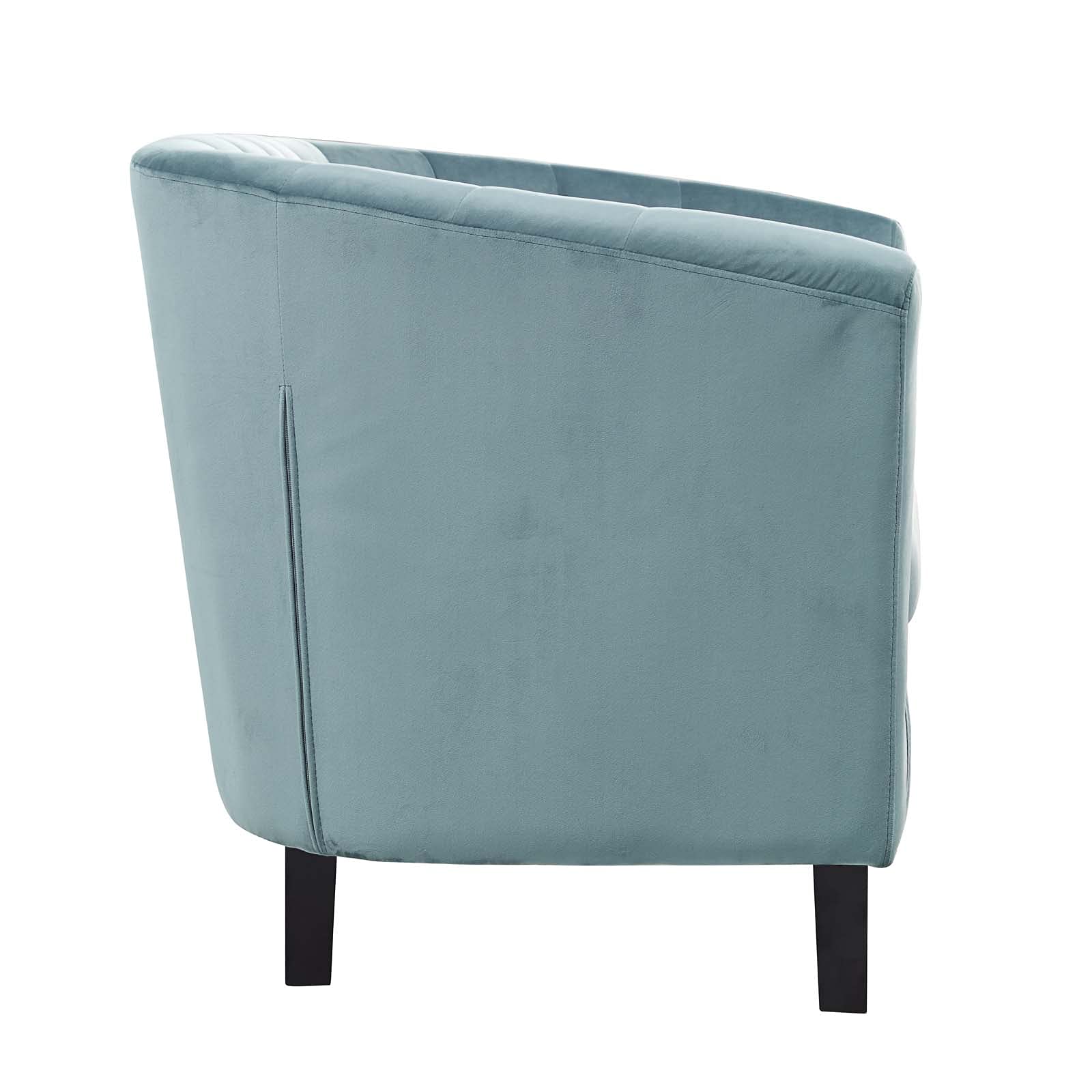 sofas | CasaFoyer Prospect Performance Velvet Loveseat | Chesterfield Design | Modern Aesthetic | Button Tufting | Espresso Legs | Plush Foam Padding | Stain-Resistant Upholstery | casafoyer.myshopify.com