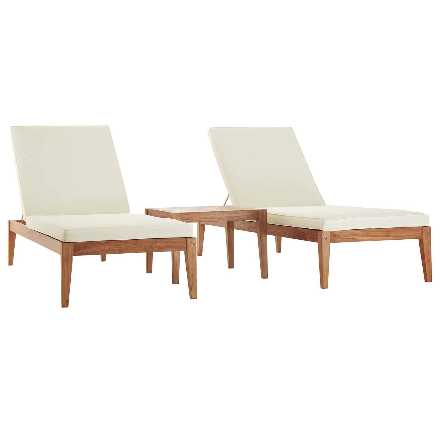 kitchen and dining room sets | CasaFoyer Northlake Premium Grade A Teak Outdoor Collection | Customizable Configurations | All-Weather UV Resistant Cushions | Durable & Weatherproof | Includes Side Table & Chaise Lounges | casafoyer.myshopify.com