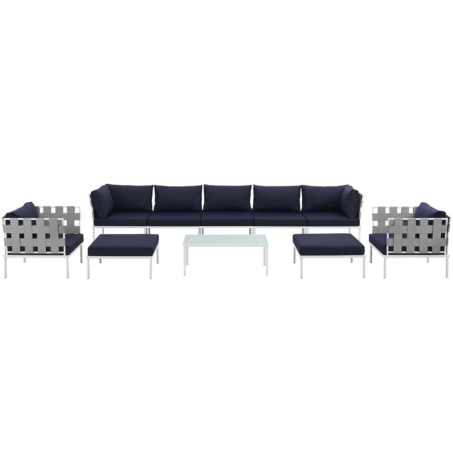 executive chairs | CasaFoyer Harmony Outdoor Patio Sectional Sofa Furniture Set | All-Weather Waterproof | Modern Design | Machine Washable Cushions | Tempered Glass Top Tables | casafoyer.myshopify.com