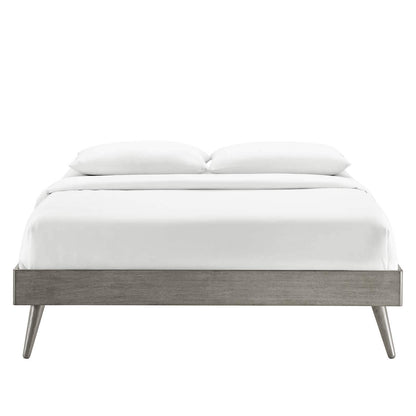 bed frames | CasaFoyer Margo King Platform Bed Frame | Contemporary & Retro Elements | Trendy Design | Compatible with Multiple Headboards | Durable Wood Construction | No Box Spring Needed | Supports up to 601 lbs | casafoyer.myshopify.com