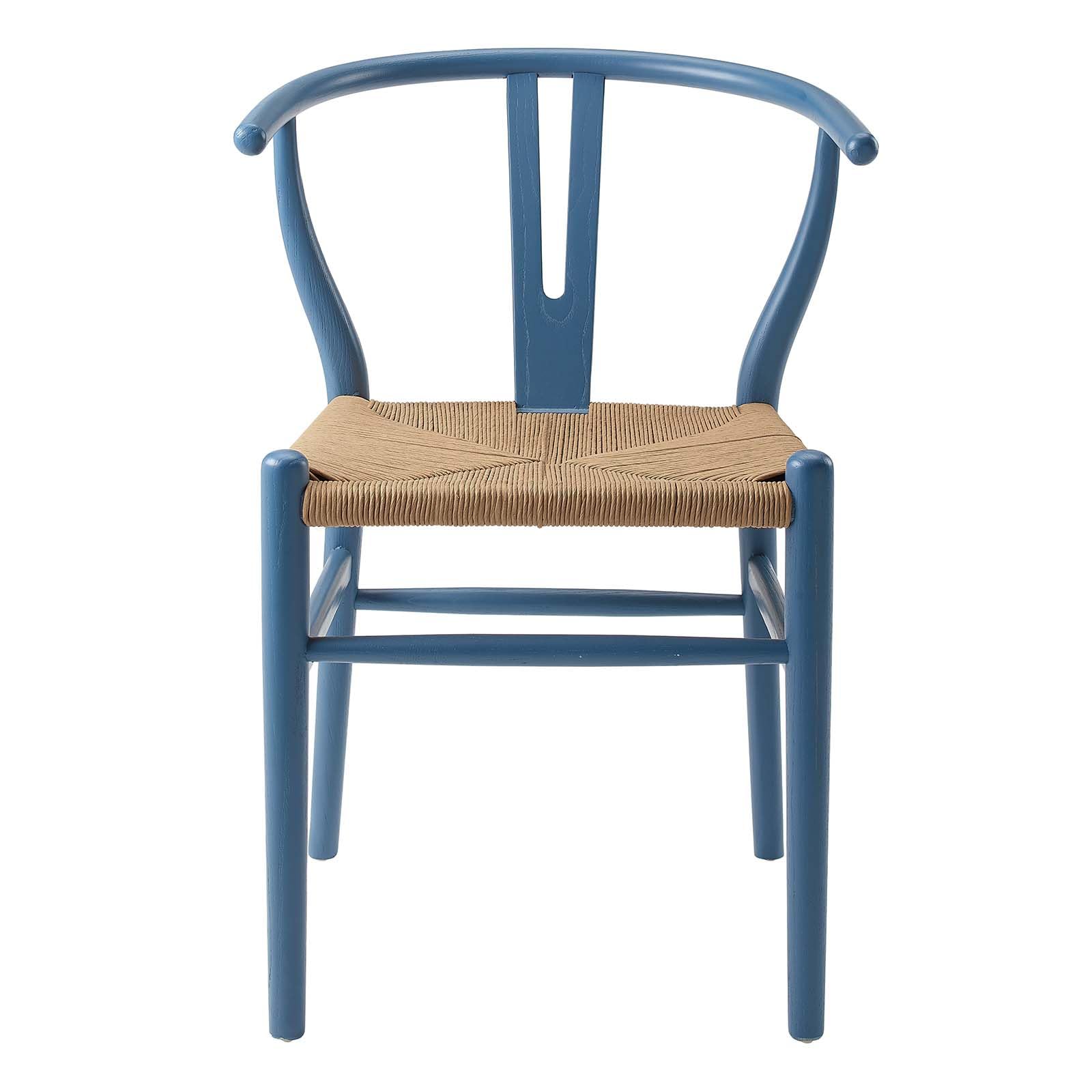 home office desk chairs | CasaFoyer Amish Wooden Dining Side Chair | Weathered Gray Wood | Paper Rope Seat | Transitional Design | Fully Assembled | casafoyer.myshopify.com