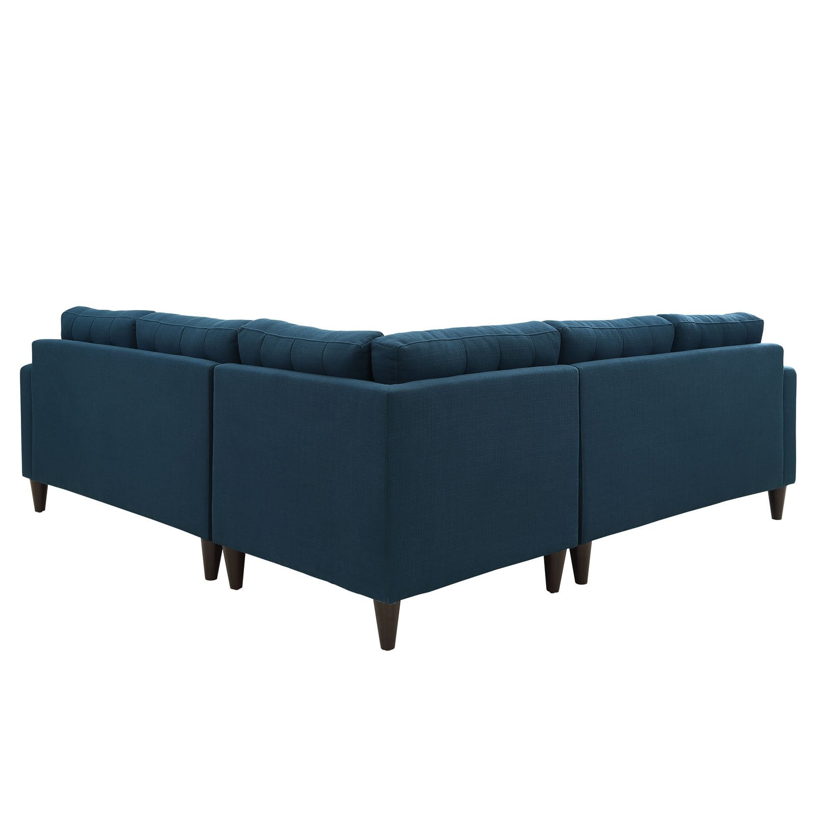 kitchen and dining room sets | CasaFoyer Empress 3 Piece Sectional Sofa Set | Luxurious Design | Tufted Buttons | Plush Cushions | Elegant Armrests | Solid Wood Legs | Floor Protection | Fine Fabric Upholstery | Azure | casafoyer.myshopify.com