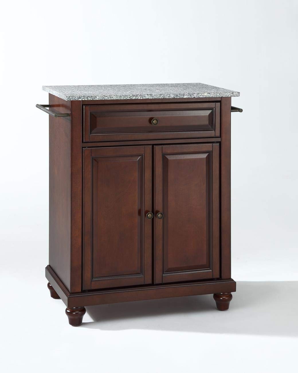 Kitchen Storage | Durable Solid Hardwood Kitchen Island | Elegant Raised Panel Doors | Deep Drawer | Ample Storage Space | Vintage Mahogany Finish | casafoyer.myshopify.com