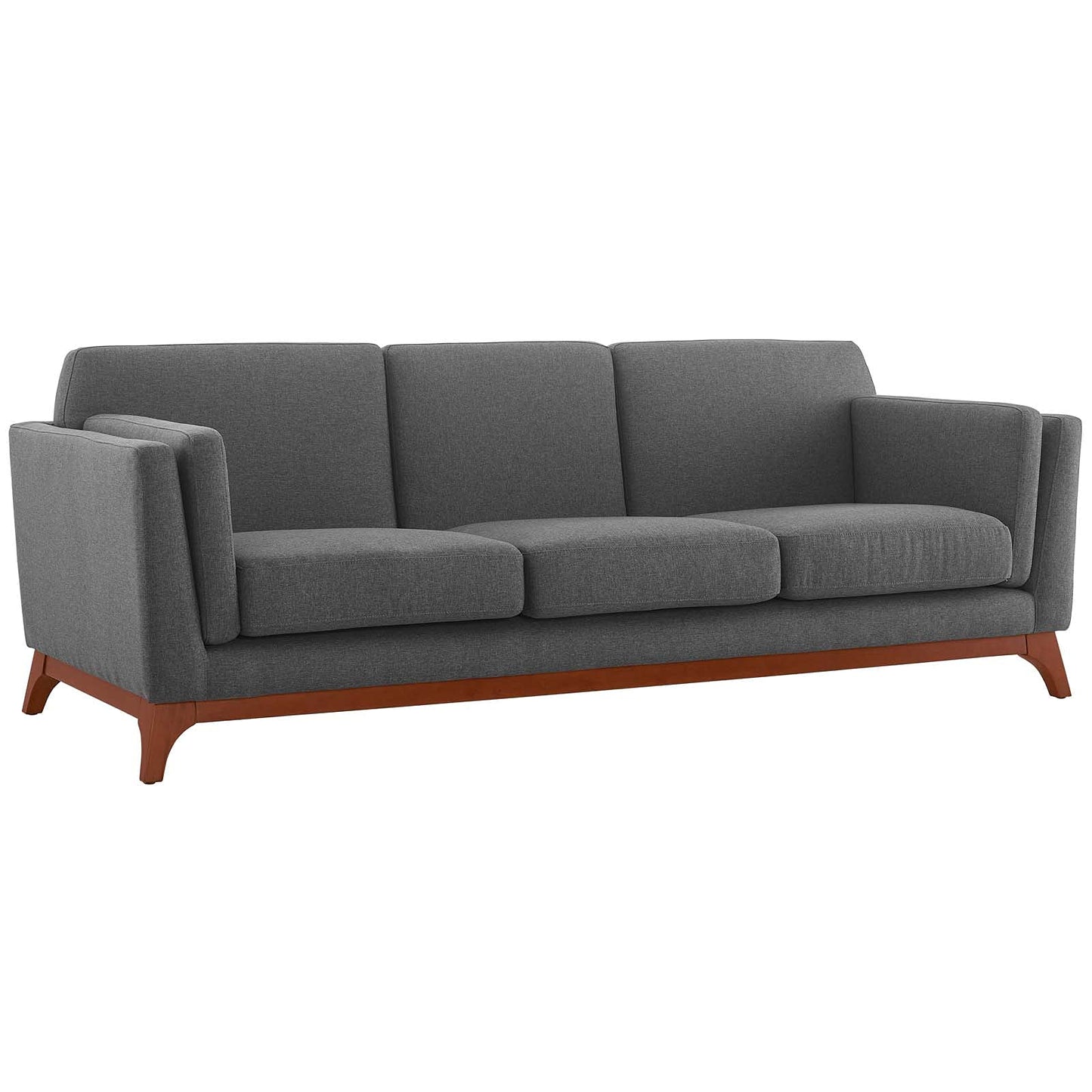 sofas | CasaFoyer Chance Upholstered Fabric Sofa | Organic Mid-Century Charm | Sleek Design | Plush Comfort | Machine-Washable Covers | Solid Wood Frame | Non-Marking Foot Caps | casafoyer.myshopify.com