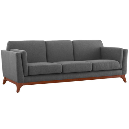 sofas | CasaFoyer Chance Upholstered Fabric Sofa | Organic Mid-Century Charm | Sleek Design | Plush Comfort | Machine-Washable Covers | Solid Wood Frame | Non-Marking Foot Caps | casafoyer.myshopify.com