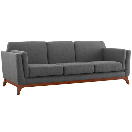 sofas | CasaFoyer Chance Upholstered Fabric Sofa | Organic Mid-Century Charm | Sleek Design | Plush Comfort | Machine-Washable Covers | Solid Wood Frame | Non-Marking Foot Caps | casafoyer.myshopify.com