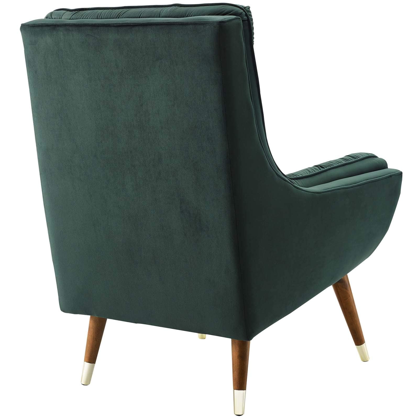 home office desk chairs | CasaFoyer Suggest Performance Velvet Lounge Chair | Stain-Resistant | Button-Tufted | Plush Cushion | Gold Metal Legs | Ideal for Living Room, Bedroom, Reading Nook | 331 lbs Weight Capacity | casafoyer.myshopify.com