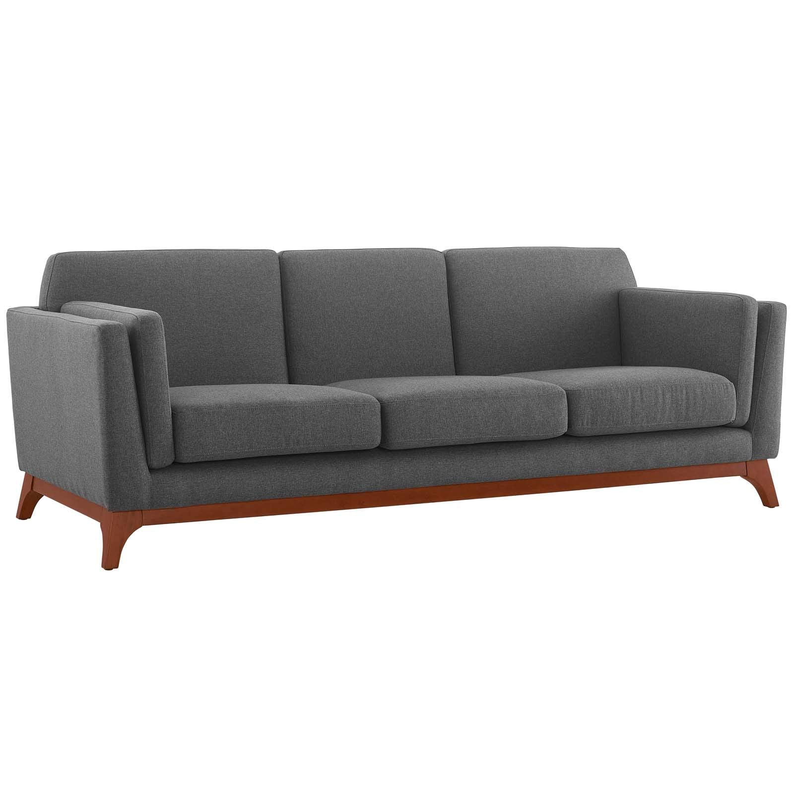 sofas | CasaFoyer Chance Upholstered Fabric Sofa | Organic Mid-Century Charm | Sleek Design | Plush Comfort | Machine-Washable Covers | Solid Wood Frame | Non-Marking Foot Caps | casafoyer.myshopify.com