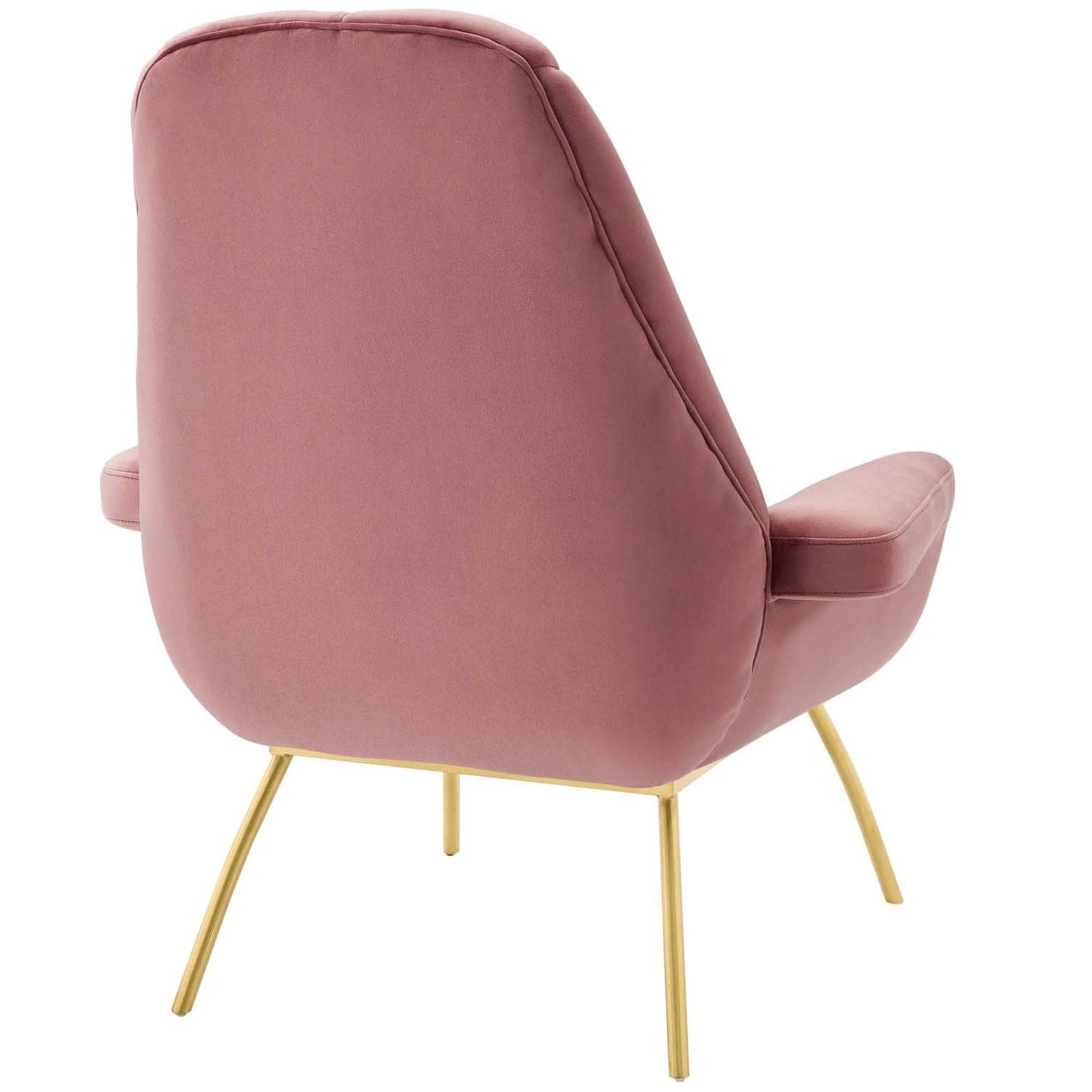 home office desk chairs | CasaFoyer Summit Accent Armchair | Highback Curved Tufting | Stain-Resistant Velvet | Gold Legs | Ideal for Living Room, Bedroom, Home Office | casafoyer.myshopify.com