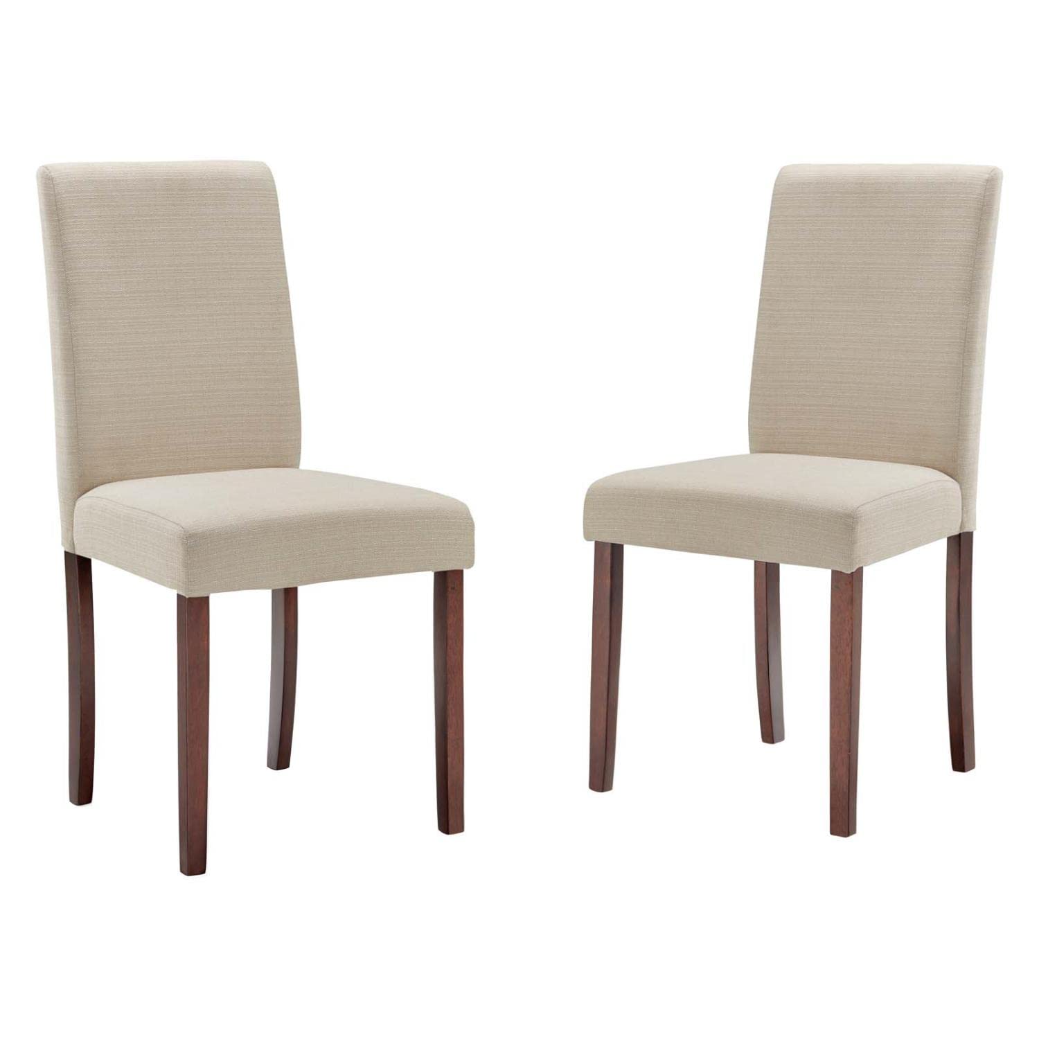 home office desk chairs | CasaFoyer Prosper Modern Fabric Upholstered Parsons Dining Chair Set | Elegant & Comfortable Seating | Dining, Kitchen, Living Room | Sturdy Frame, Soft Upholstery | Contemporary Homes | Set of 2 | casafoyer.myshopify.com
