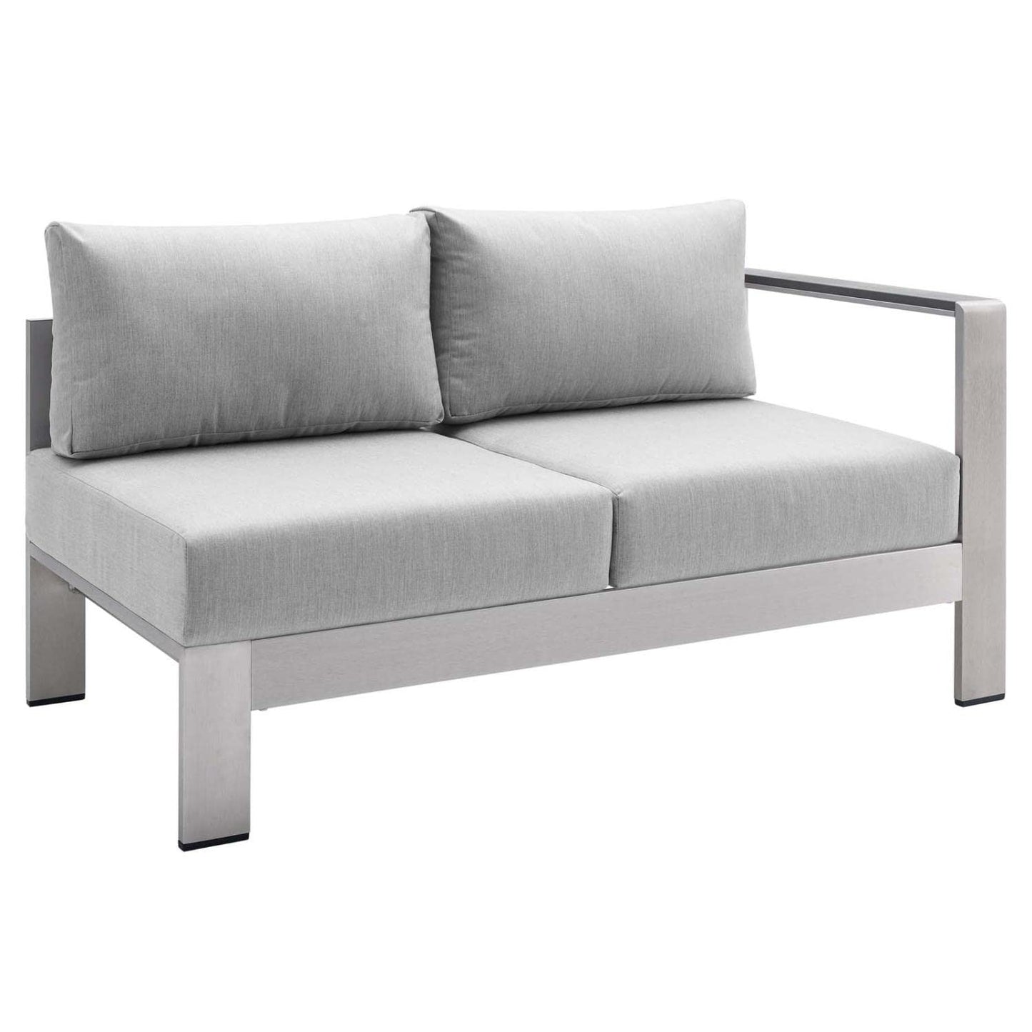sofas | CasaFoyer Shore Outdoor Patio Aluminum 5 Piece Sectional Sofa Set | Weatherproof | Sunbrella Fabric | Stylish & Comfortable | casafoyer.myshopify.com