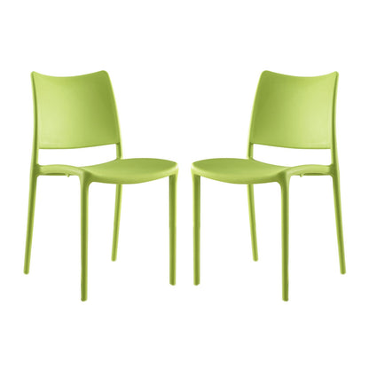 home office desk chairs | CasaFoyer Hipster Dining Side Chair | Vibrant & Captivating Design | Ergonomic & Stackable | Indoor & Outdoor Use | Set of 2 | casafoyer.myshopify.com