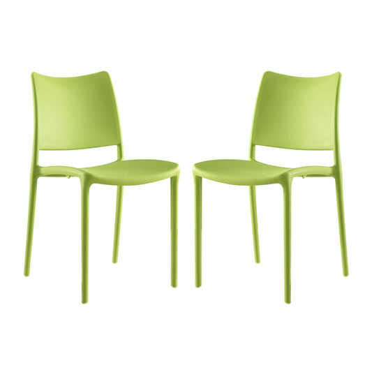 home office desk chairs | CasaFoyer Hipster Dining Side Chair | Vibrant & Captivating Design | Ergonomic & Stackable | Indoor & Outdoor Use | Set of 2 | casafoyer.myshopify.com