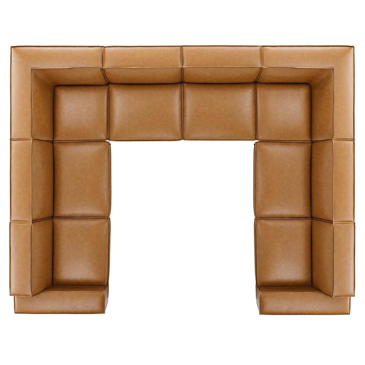 kitchen and dining room sets | CasaFoyer Restore Vegan Leather 8-Piece Sectional Sofa | Luxurious Design | French Piping | Vegan Leather Upholstery | Comfortable Foam Padding | Sturdy Construction | Modular Pieces | 440 lbs Weight Capacity | Transform Your Living Space | casafoyer.myshopify.com