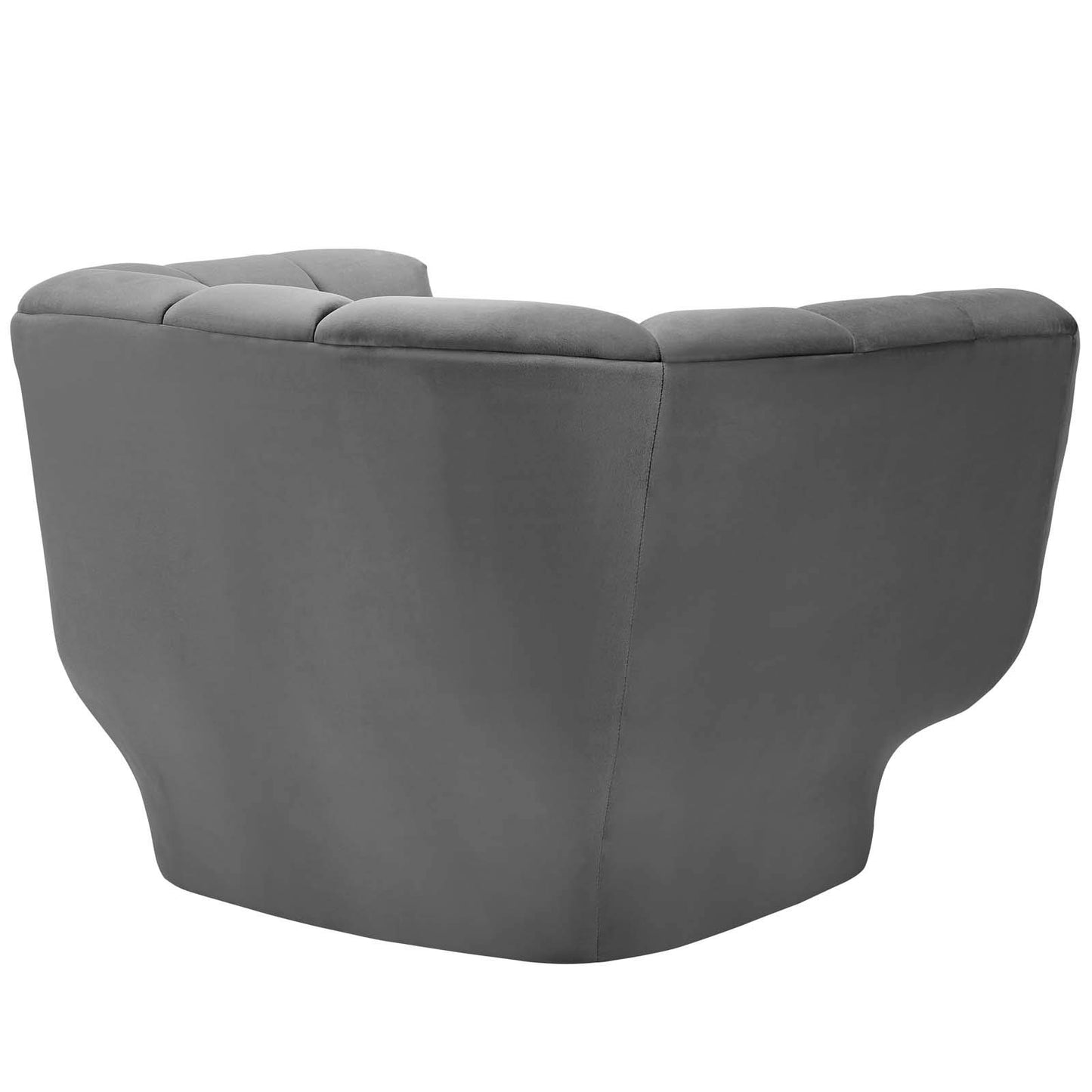home office desk chairs | CasaFoyer Entertain Armchair | Vertical Channel Tufting | Plush Foam Padding | Stain-Resistant Velvet | Retro-Modern Design | 300 lbs Weight Capacity | casafoyer.myshopify.com
