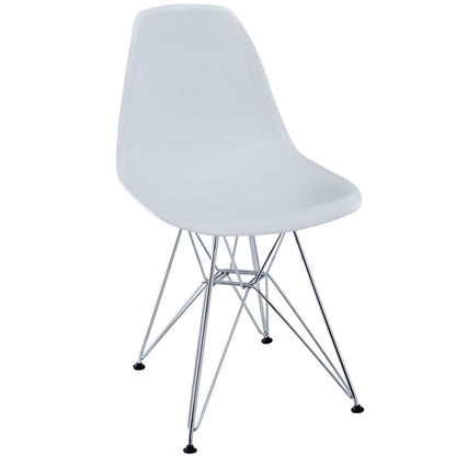 home office desk chairs | CasaFoyer Paris Wire Side Chair | Versatile & Stylish Molded Plastic | Indoor/Outdoor Use | Comfortable & Flexible | Ideal for Living or Dining Room | Elegant Addition to Home Decor | Includes 1 Chair | casafoyer.myshopify.com
