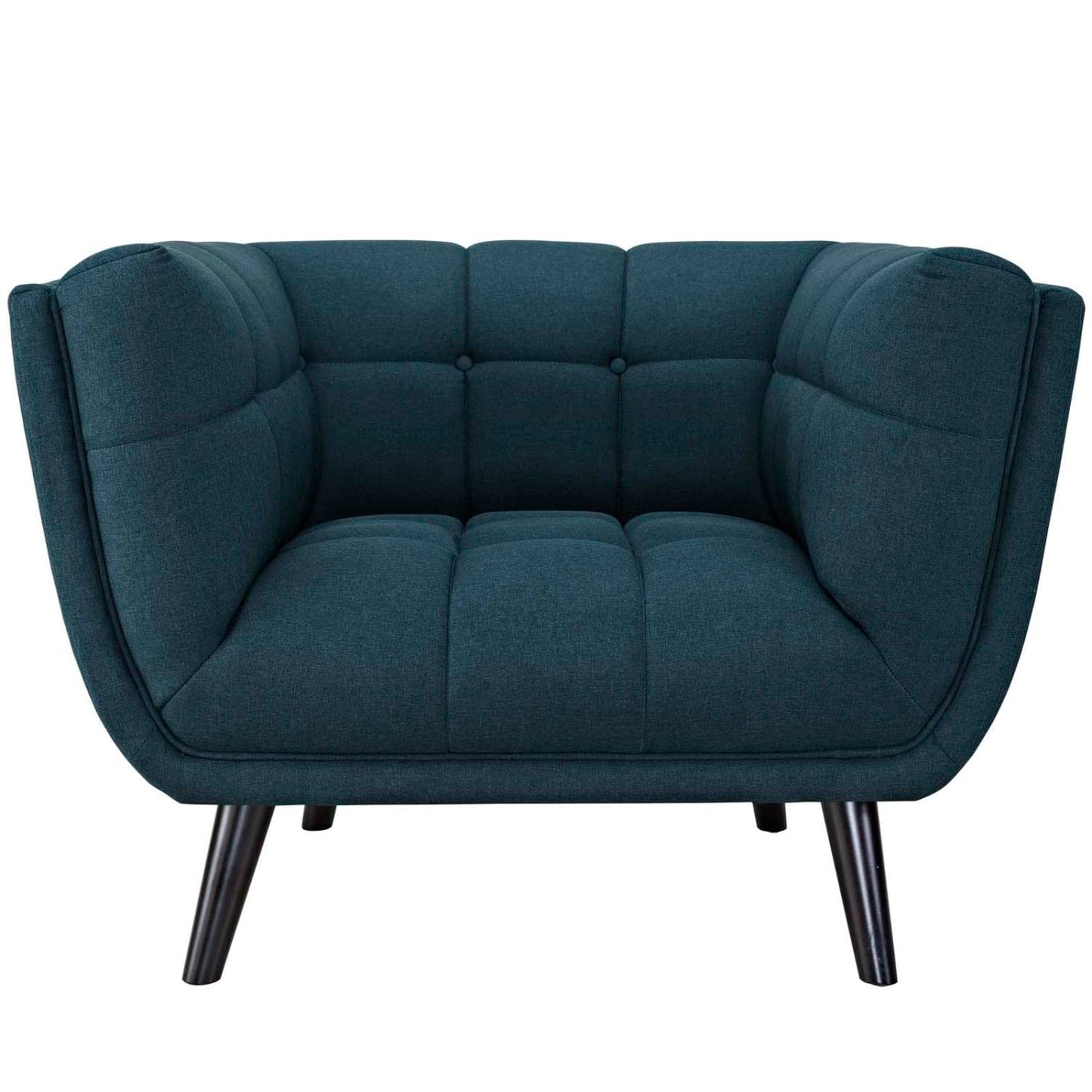 kitchen and dining room sets | CasaFoyer Bestow Collection | Wide Profile Armchairs | Polyester Fabric Upholstery | Set of 2 | Blue | casafoyer.myshopify.com
