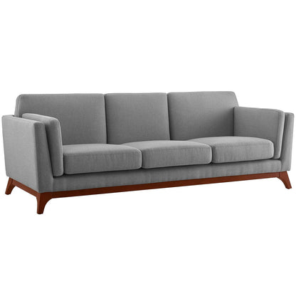 sofas | CasaFoyer Chance Upholstered Fabric Sofa | Timeless Mid-Century Charm | Sleek Design | Plush Comfort | Machine-Washable Covers | Solid Wood Frame | Versatile Seating | casafoyer.myshopify.com