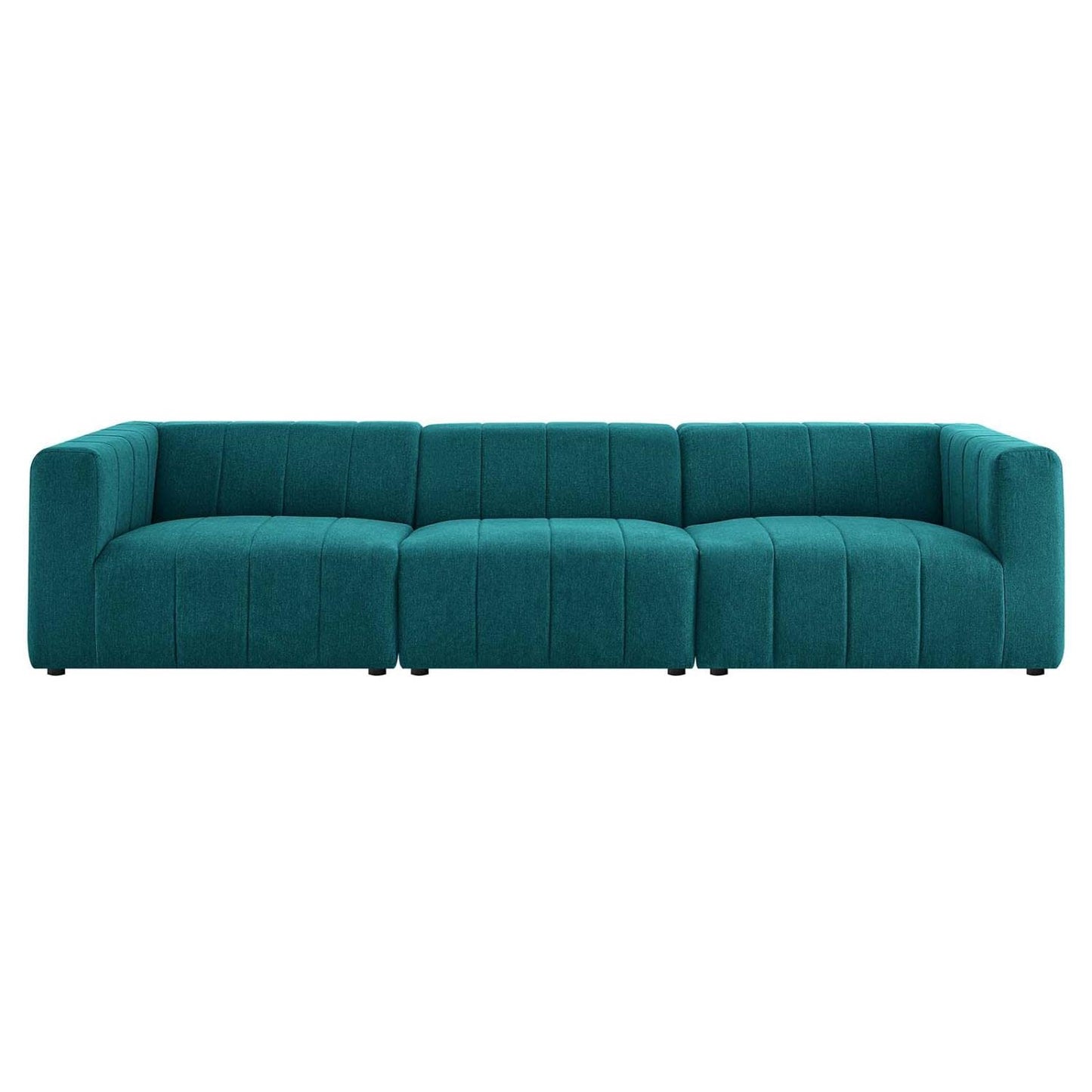 kitchen and dining room sets | CasaFoyer Bartlett Upholstered Fabric Sofa | Retro Modern Design | Dense Foam Padding | Solid Wood Frame | Teal | casafoyer.myshopify.com
