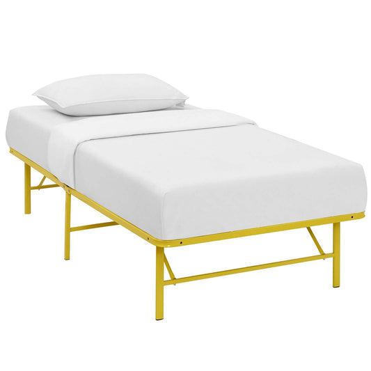 Bed | CasaFoyer Horizon Metal Bed Frame | Stainless Steel Base | 14 Clearance | 1300 lbs Capacity | Foldable | No Box Spring | Non-Marking Foot Caps | Compatible with Various Mattress Types | Easy Assembly | casafoyer.myshopify.com