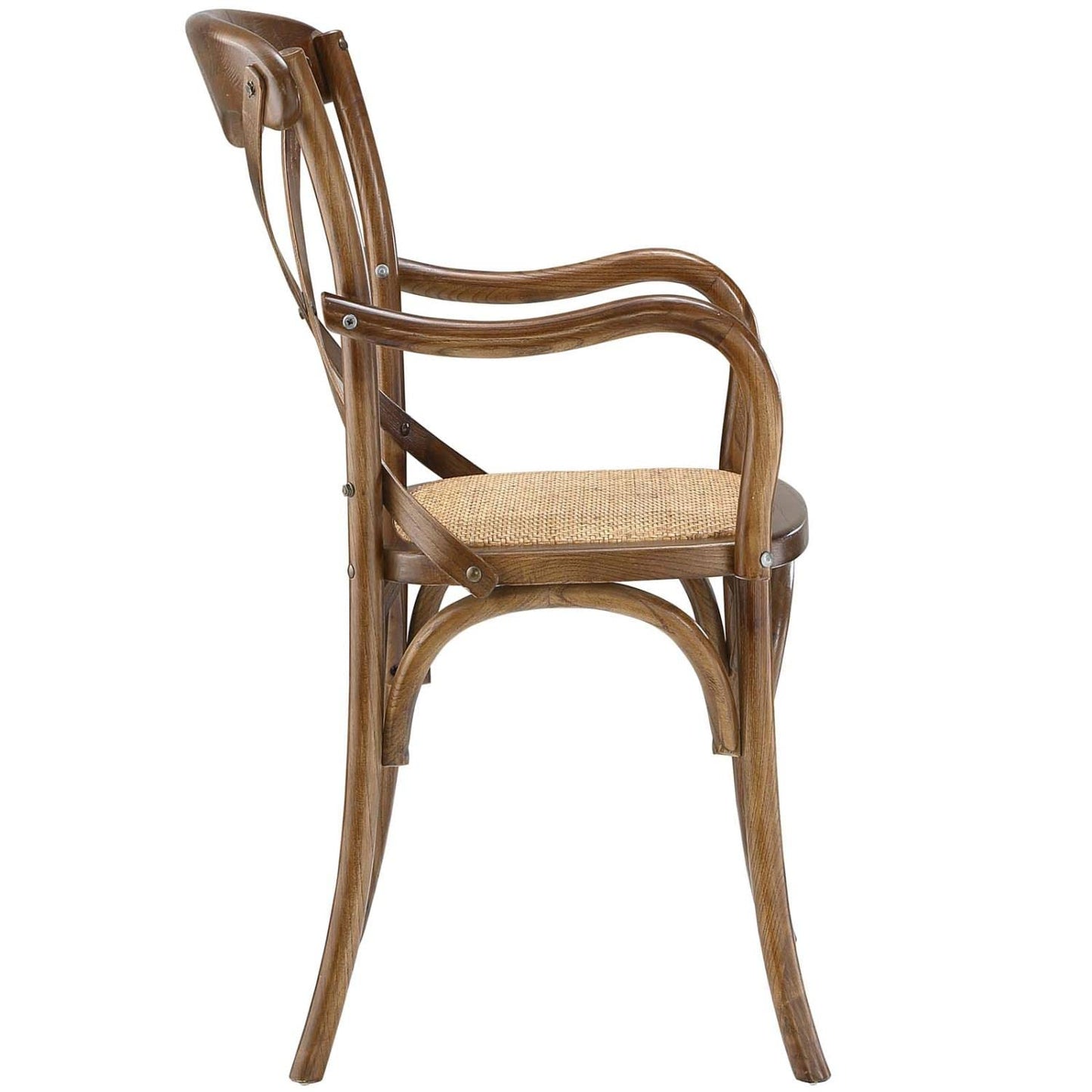 home office desk chairs | CasaFoyer Nostalgic Rustic Charm Dining Armchair Set | Wooden Backrest, Tapered Legs | Perfect for Country Cottages, Rustic Settings, or Urban Dwellings | Set of 2 | casafoyer.myshopify.com