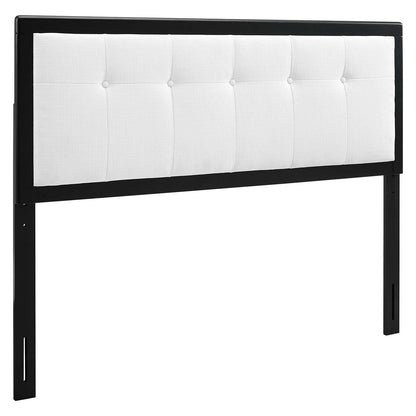 Bed | CasaFoyer Draper Tufted Wood Queen Headboard | Contemporary Elegance | Mid-Century Inspired | Button Tufted Design | Complements Any Interior Style | Durable Construction | Easy Assembly | casafoyer.myshopify.com