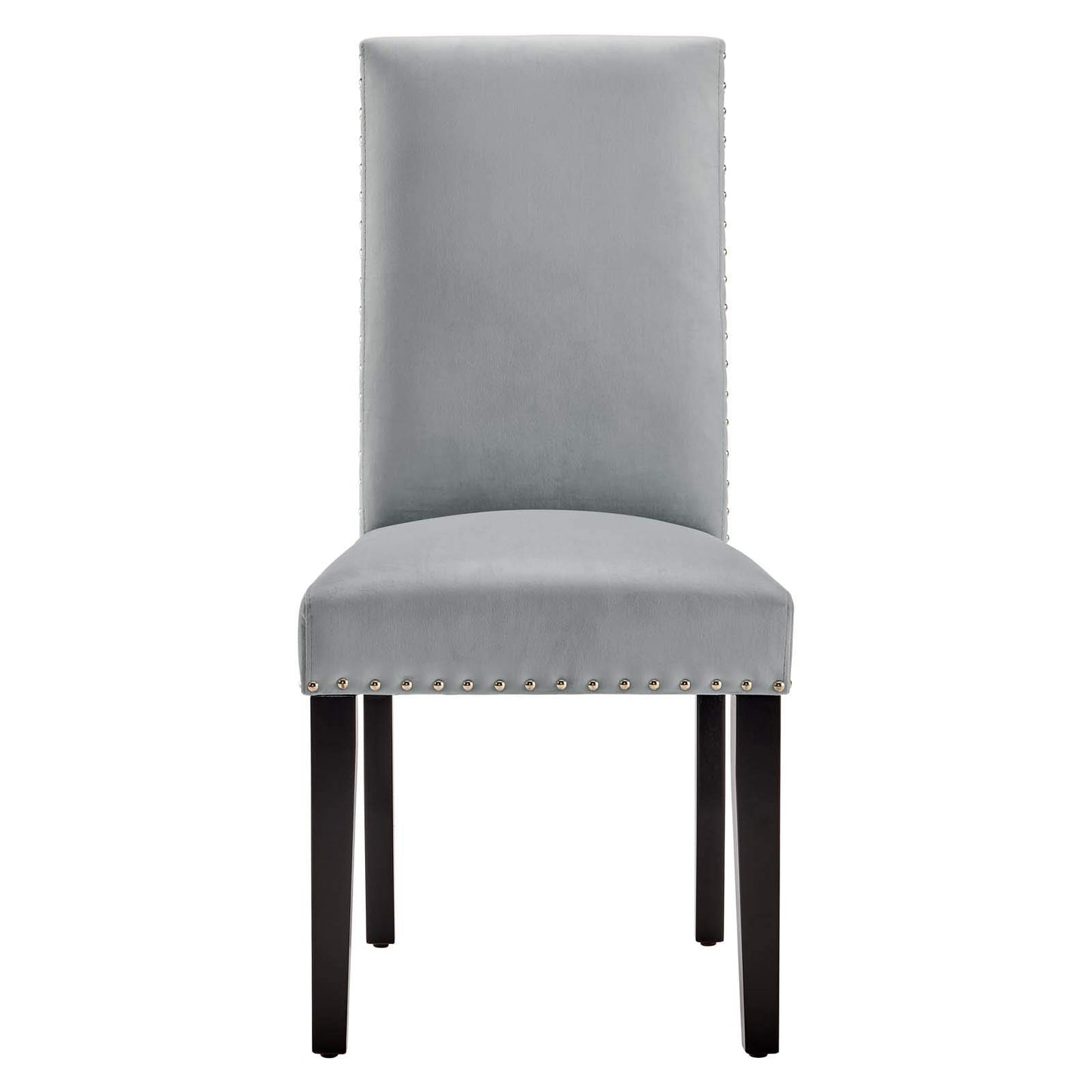 home office desk chairs | CasaFoyer Parcel Upholstered Performance Velvet Dining Side Chairs | Vintage Modern Design | Stain-Resistant | Nailhead Trim | Dense Foam Padding | Solid Rubberwood Legs | 285 lbs Weight Capacity | Easy Assembly | casafoyer.myshopify.com