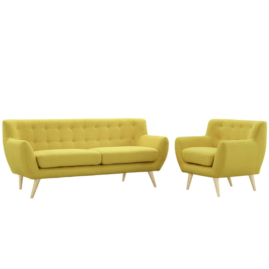 kitchen and dining room sets | CasaFoyer Luxurious & Cozy Living Room Set | Plush Dual Cushion Design | Organic Shape | Natural Wood Dowel Legs | Polyester Upholstery | Stitched Back Seat Buttons | Modern & Elegant | Includes Armchair & Sofa | casafoyer.myshopify.com
